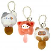 Купить Брелок-игрушка с жемчугом  "Кошечка" 9 х 9 см оптом