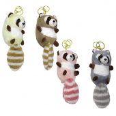 Купить Брелок-игрушка "Енот"12 см оптом