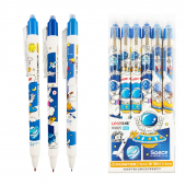 Купить Ручка гелевая автоматическая "пиши-стирай" «Space», 0.5 мм, синяя оптом