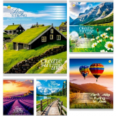 Тетрадь 12 л. клетка «Природа» Тетрада