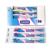 Купить Зубная щетка с двухцветным ворсом СР6044(687) оптом