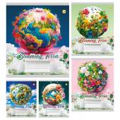 Тетрадь 24 л. клетка «Планета» Тетрада 