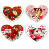 Валентинки 228 х177 мм. №1 (микс)