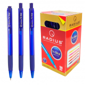 Купить Ручка шариковая автоматическая «Tri Click» Radius тониров. корпус оптом