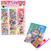 Купить Алмазная мозаика 13 х 10 см."Labubu" оптом