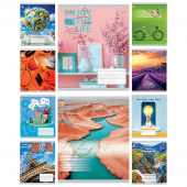 Тетрадь 96 л. клетка «Мікс-3» Тетрада 