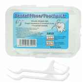 Купить Флосс-зубочистки в пластиковом футляре 30 шт/уп оптом