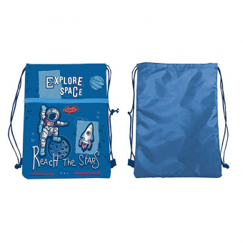 Купить Сумка для обуви «Explore space» со змейкой оптом