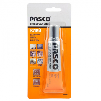 Купить Клей универсальный 30мл. на блистере «Pasco» оптом