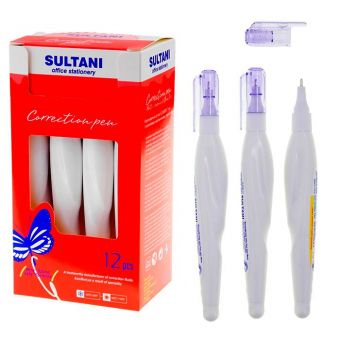 Купить Ручка-корректор «Sultani» 7 мл. TZ-8585-12 оптом