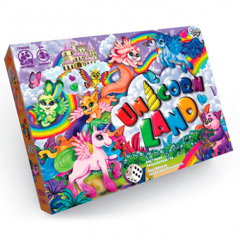 Купить Игрa настольная развлекательная «Unicorn Land» оптом