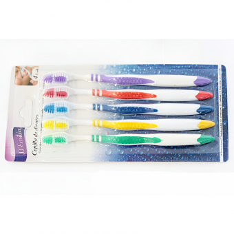 Купить Набор зубных щеток 5 шт/уп СР6049(41085-5) оптом