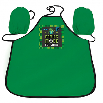 Купить Фартук для творчестве с нарукавниками "Gaming Mode" оптом