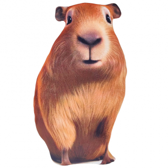 Купить 3D-подушка "Капибара" 65 см. оптом