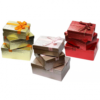 Купить Набор подарочных коробок 3шт №10235 оптом