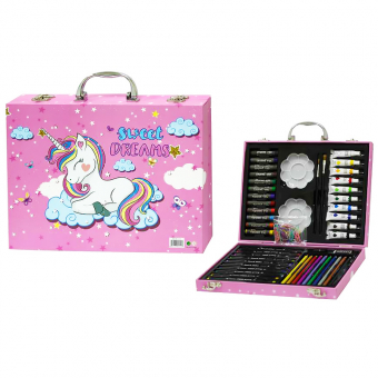 Купить Набор для творчества 68 предметов "Единорог"  оптом