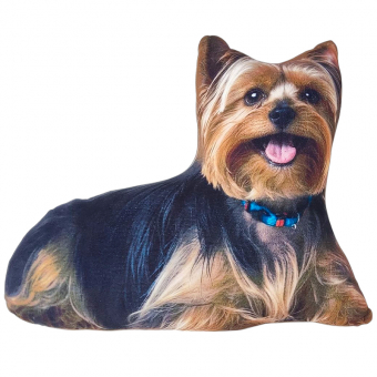 Купить 3D-подушка "Йоркширский терьер" 60 см. оптом