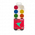 Купить Краски акварельные «Захоплення» Гамма 12 цв., пластик,  без кисти оптом