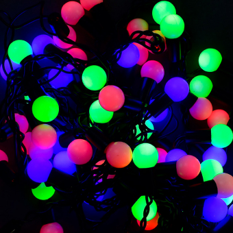 Купить Гирлянда светодиодная 28 LED «Шарик» Ø16мм. оптом