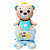 Купить Шар фольгированный, 3D фигура мишки "My baby" 145 x 77 см. оптом