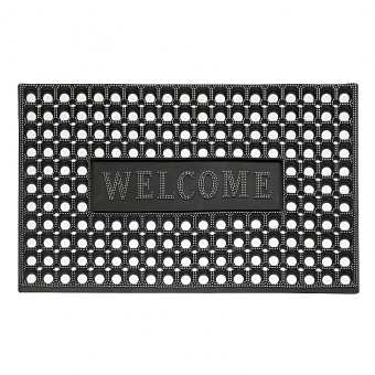 Купить Коврик входной сота "WELCOME" 45*75 см, ПВХ оптом
