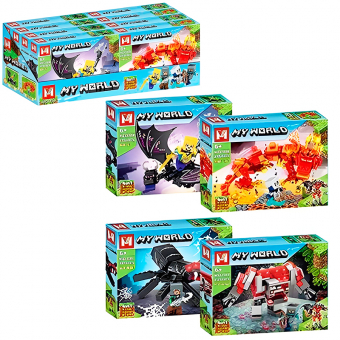Купить Конструктор 4 в 1 "My World" 231 деталь оптом