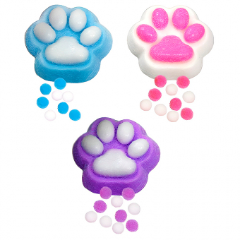 Купить Сквиш Таба-лапка пушистая 6,5 х 6,5 см. №13979 оптом