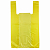 Купить Пакет полиэтиленовый "Майка №3" 300х460 мм желтый оптом
