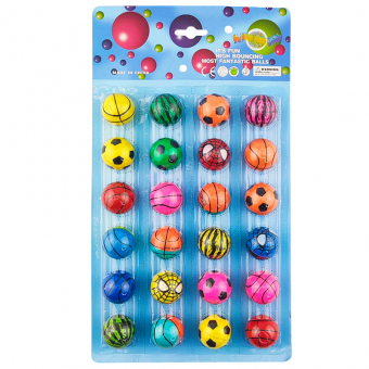 Купить Попрыгунчик-мячик на планшете Ø 32мм. №8 оптом